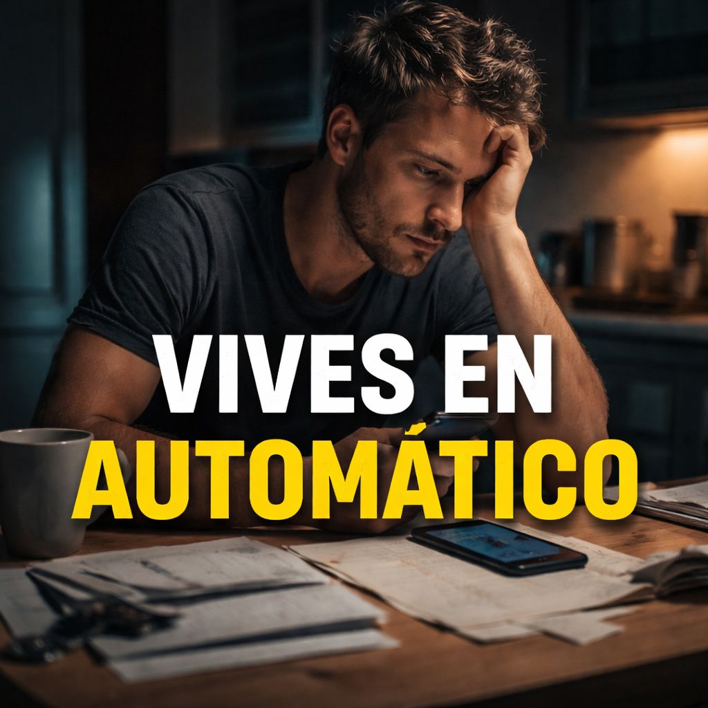 Vives en automático